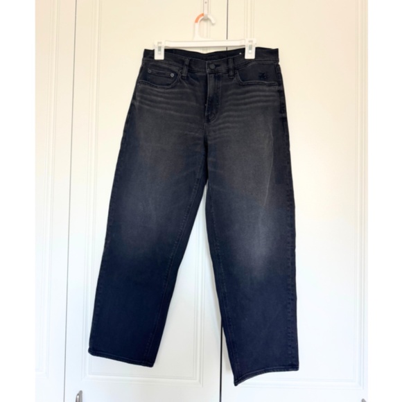 American Eagle Stretch Barrel Jean in Black - Picture 5 of 5